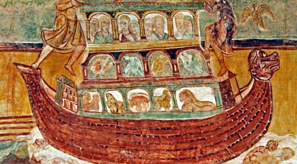 romaase schilder kunst noah's ark