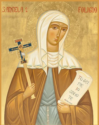 Muere Ángela de Foligno