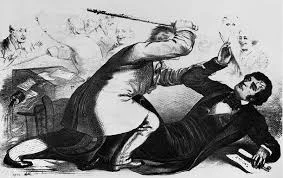 Preston Brooks vs. Charles Sumner