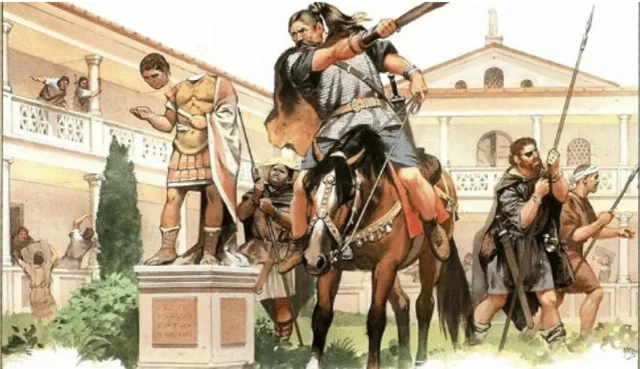 Η ήττα των Βησιτγότθων (551--555)