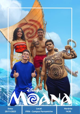 Presentación de Moana en la Muestra de Danza