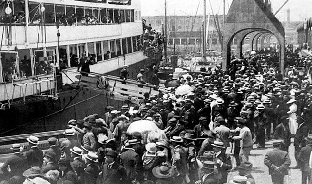 Migraciones debido a las Guerras Mundiales 1914-1945
