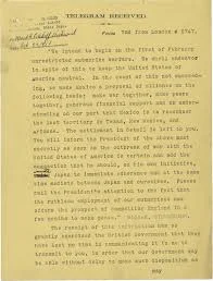 The Zimmermann Telegram