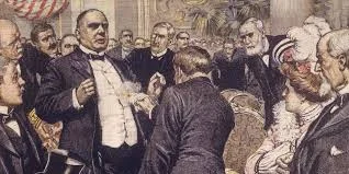 Named President when McKinley is assassinated