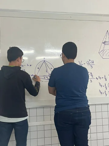 Desarrollé una enorme curiosidad por las matemáticas.