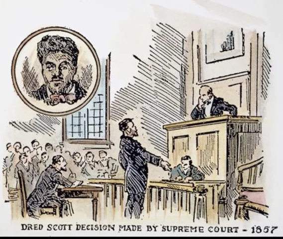 1857 – Dred Scott v. Sandford