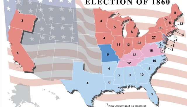 1860 – Election of Abraham Lincoln