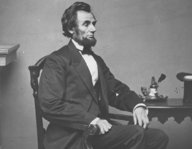 Abraham Lincoln elected as president