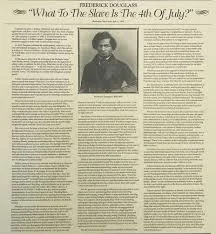 Frederick Douglass' "What to the Slave, Is The Fourth of July" (N)