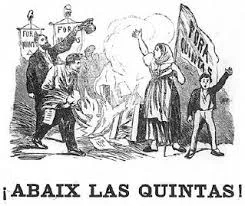 Revoltes contra les quintes