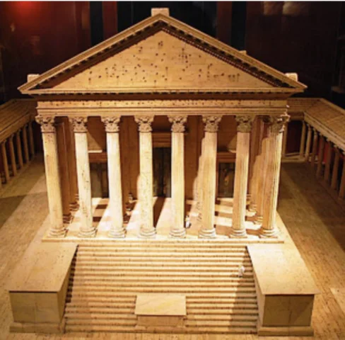 TEMPIO DELLA TRIADE CAPITOLINA A ROMA