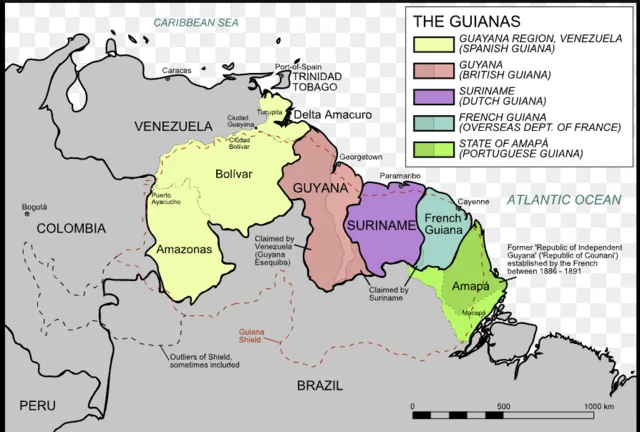 Establishment of French Guiana