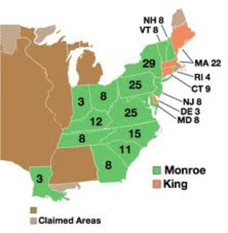 Election of James Monroe