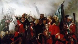 •	Les Anglais gagne le bataille