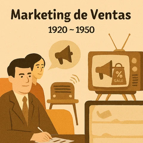 Marketing de ventas (1920-1950)