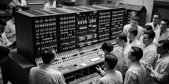 Nacimiento de los sistemas operativos por lotes (IBM GM-NAA I/O)