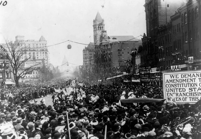 Formation of Congressional Union for Woman Suffrage