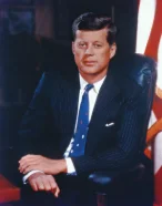 John F. Kennedy becomes president