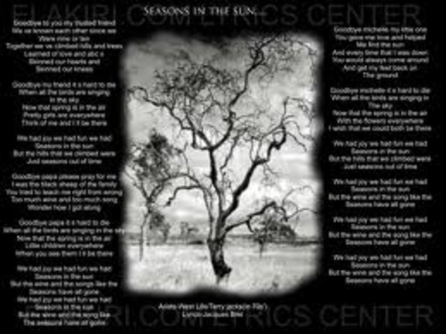 "Seasons in the Sun"