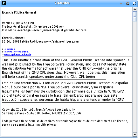 Licencia GPL