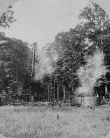 1st Natural Gas Well Dug