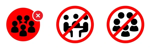 Temporary restrictions on social gatherings