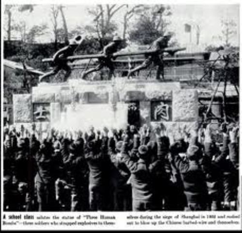 China engages and begins to fight Japan