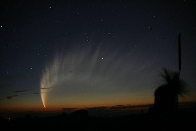 Comet McNaught reaches perihelion becoming the brightest comet in more than 40 years.