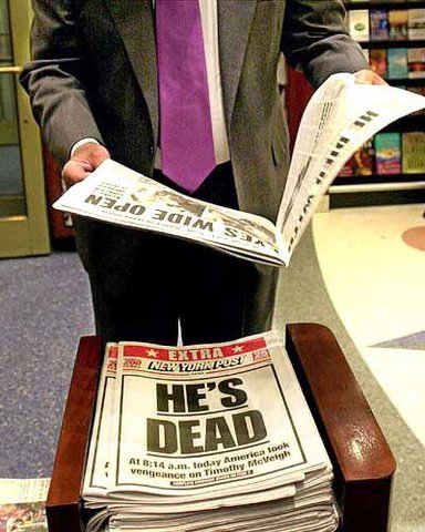 Timothy McVeigh Executed