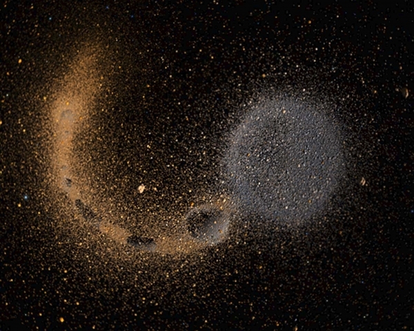 (5 billion years ago) Mass of Dust