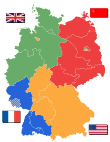 Germany is divided