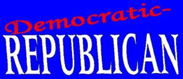 Beginning of Democratic-Republican party