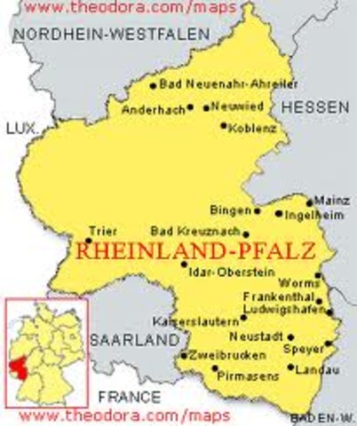 German troops invade the Rhineland