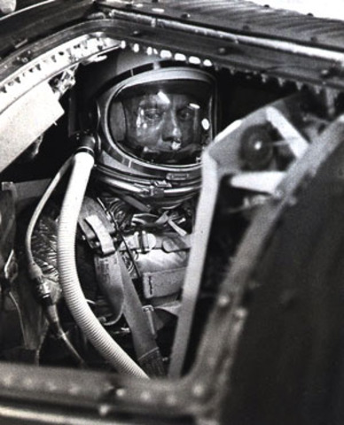 First manned space flight