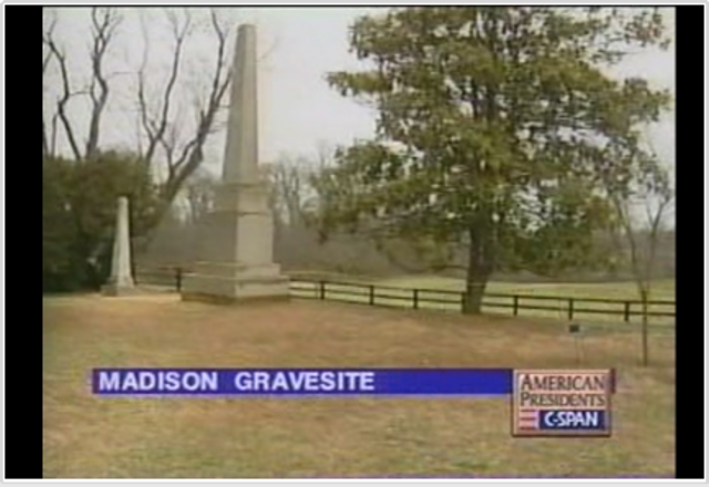James Madison died
