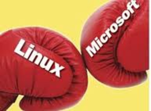 Guerra entre linux y microsoft