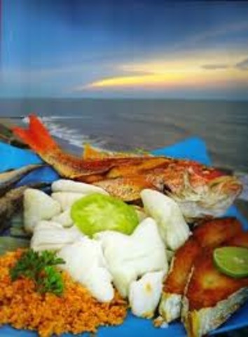 festival de platos tipicos de  colombia