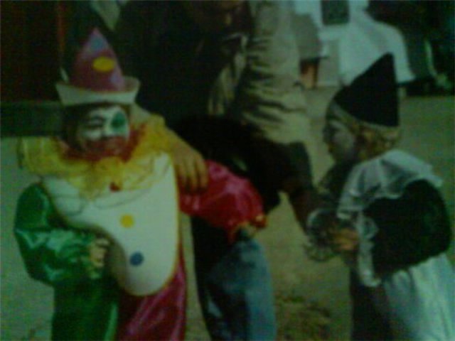 Me disfrazo de payaso para carnavales