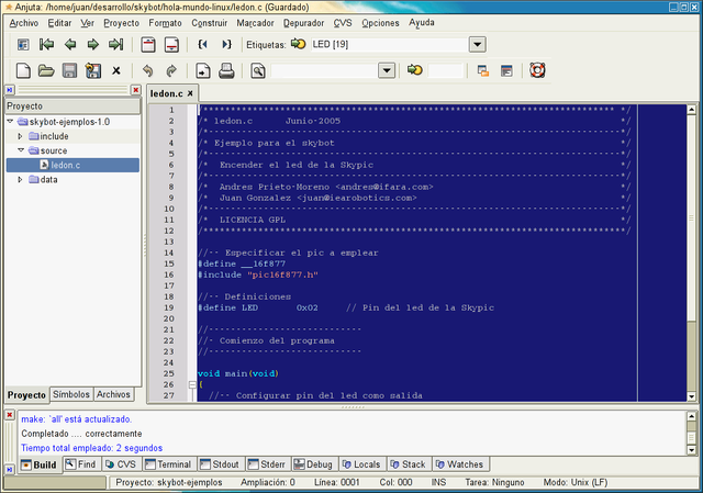SE PRESENTA LA VERSION 1.2 Y SE PASA A LA PLATAFORMA DEC