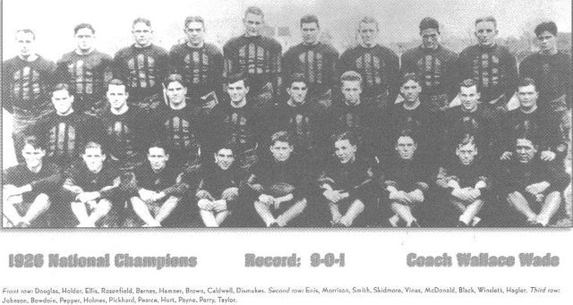 1926 National Champions