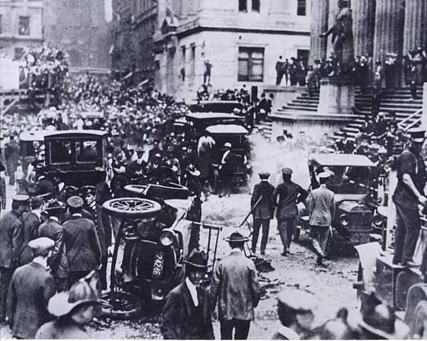 New York City, Wall Street TNT Bomb