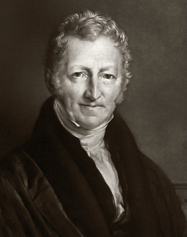 Thomas Malthus publica la versión definitiva de Ensayo sobre el principio de la población.