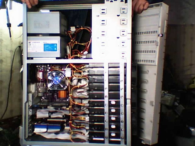 Первый сервер