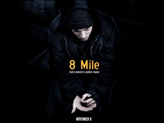 Eminem stars in movie 8 mile.