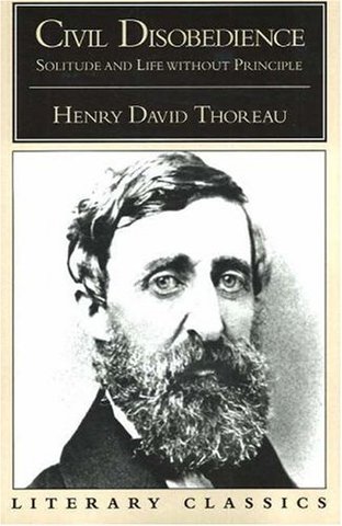Civil Disobedience by Henry David Thoreau