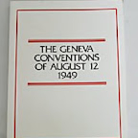 Geneva Conventions (First Convention Listed)