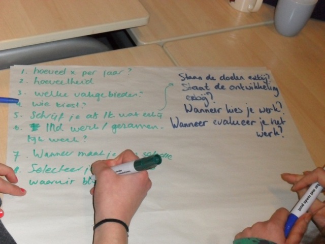 3de sessie: the right question