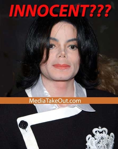 Makes a TV appearance saying he is innocent of the child molestation charges