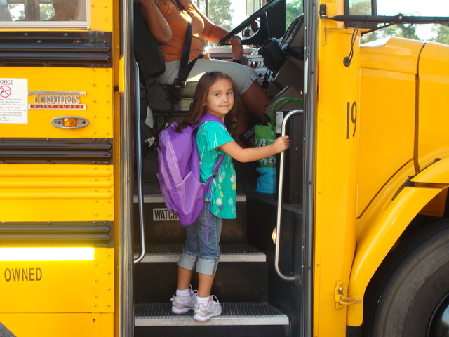 My first day of school