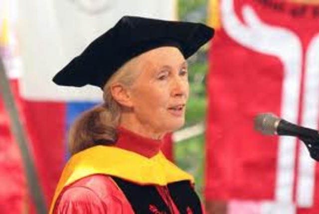 Jane got her PHD in ethnology at Cambridge University